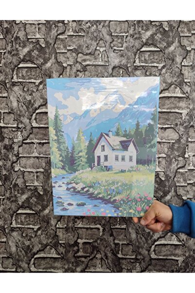 senacacollection Sayılarla Boyama Seti Boya Kiti 30x40 cm