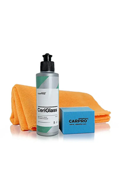 carpro CeriGlass Elle Uygulanabilen Kit Polish Cam Pastası Seti 150ml