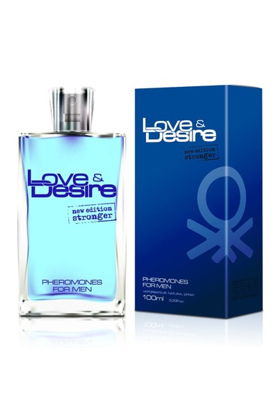 Love & Desire Perfume with Pheromones for Men, 100 ml