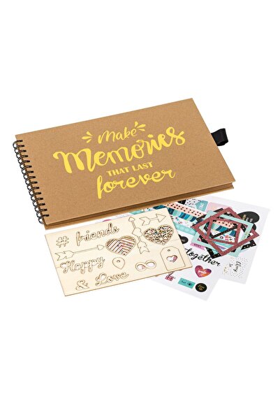 OEM Album Scrapbooking Foil Auriu Make Memories 31.5x21cm