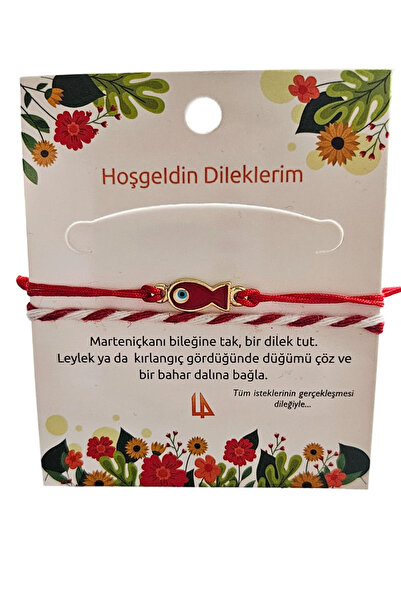 MITH SB TAKI Handmade Marteni̇çka (Wish-Chance) Fish Bracelet