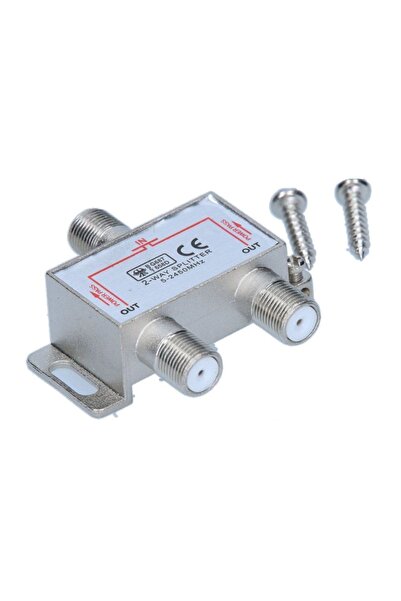 e-SWC Professional e-SWC® TV splitter for coaxial cable, 2 outputs, 5-2450 Mh...