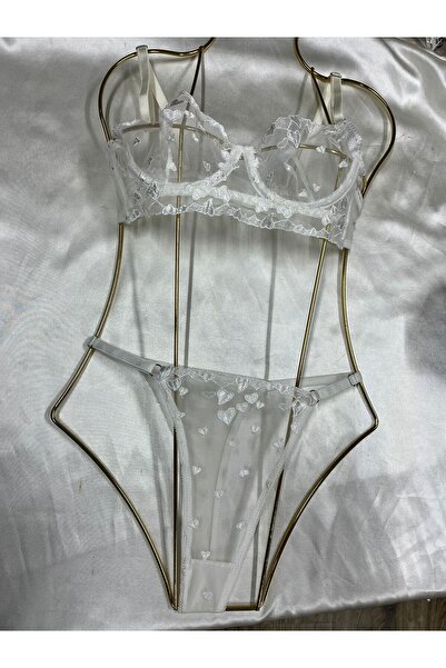MODELLİFE White Lace Bralet Set