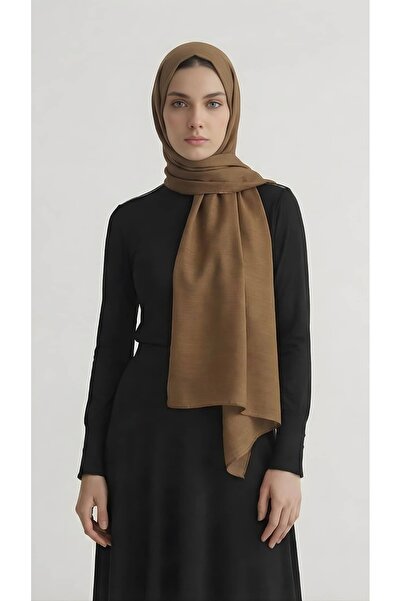 LUMIÈRE Sao Paulo Yün Pamuk Şal Kahverengi
