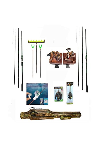 eastshark 2 Carbon Slim Feeder Rods 3.90m, 180 gr, 2 Reels 6000, Stands, Bag,...