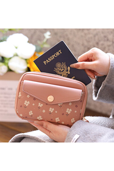 rinkadoll Çiçek Desenli Şık Mini El Çantası - Telefon İçin Uygun Değildir - N...