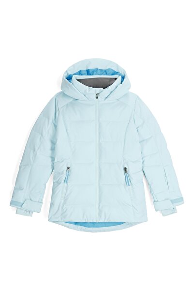 Spyder Zadie Synthetic Down Crystal Blue Girls Ski Jacket