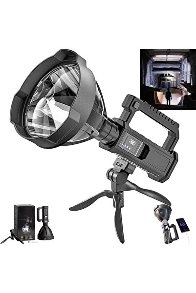 Light Lanternă LED, reîncărcabilă, funcție power bank, 4 moduri de iluminare,...