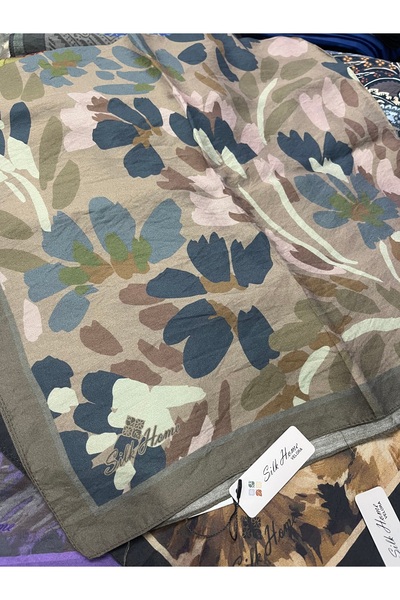 SİLKHOMEE Velora viscose cotton scarf