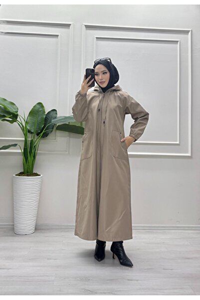 moda acar Female Bondite Fur-Inside Fabric Trench Coat (Those Who Don'T Like ...