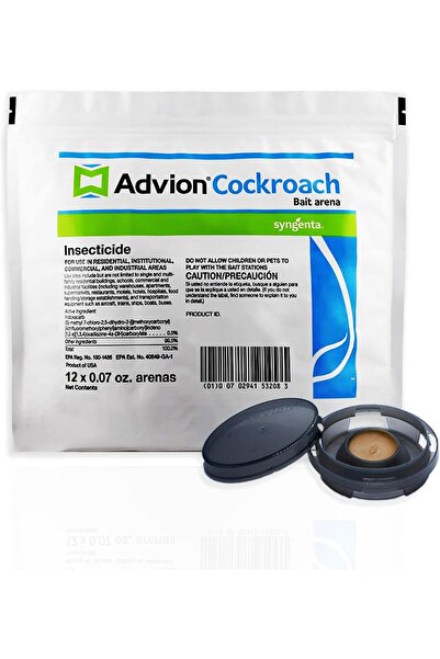 SYNGENTA محطة طُعم الصراصير من أدفيون أرينا، 12 كيسًا، أبيض