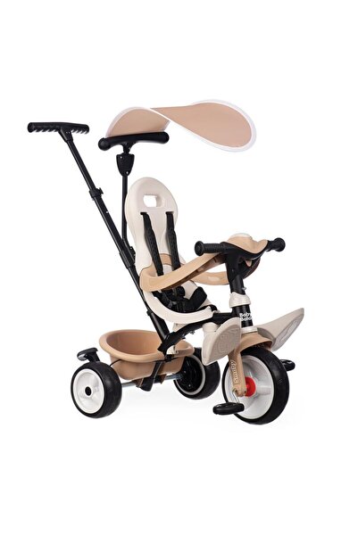 Smoby 3 Tekerlekli Çocuk Bisikleti 3'ü1 Arada Set - Bej 741403