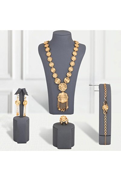 Un Golden rose set, a gold alternative