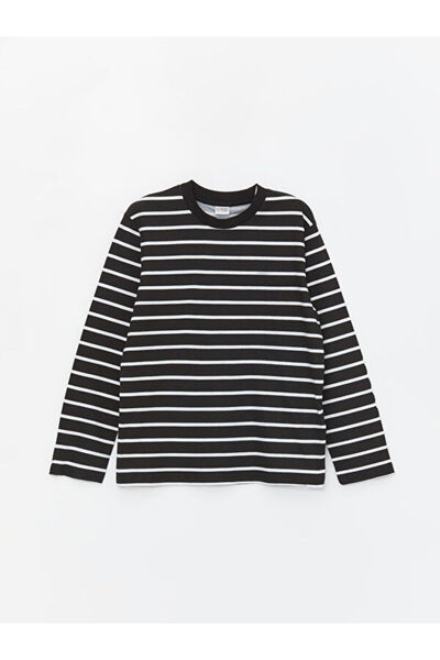 LC Waikiki Esvab • Modern & Distinctive Zero Roba Collar Striped Long Sleeve ...
