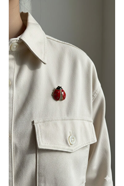 Sâden Collection Uğur Böceği Broş