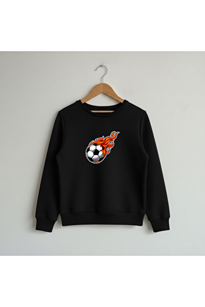 LORVEX Hanorac pentru băieți cu gât crew, supradimensionat, 100% bumbac – Imp...