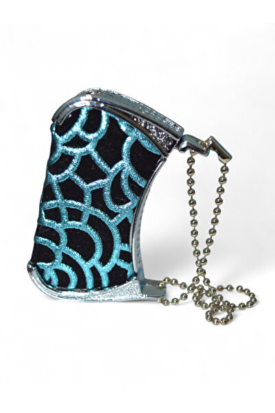 MERTCAN KNİFE Mini Çanta Tasarımlı Manyetolu Çakmak - Nakışlı Lüks Çanta Akse...