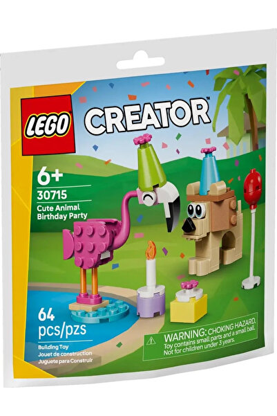 LEGO CREATOR PETRECERE DE ZI DE NASTERE CU ANIMALUTE 30715
