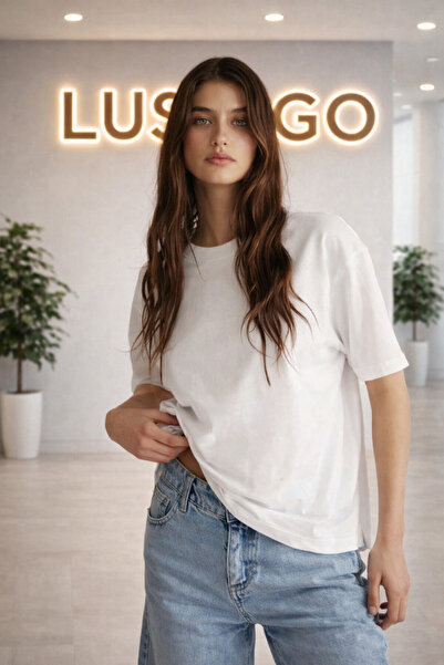 LUSHİGO Γυναικείο μπλουζάκι Jemmy από 100% οργανικό βαμβάκι, με άνετη εφαρμογ...