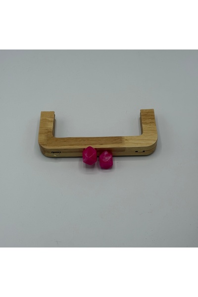 Aynalı Wooden Burs Ice Fuchsia