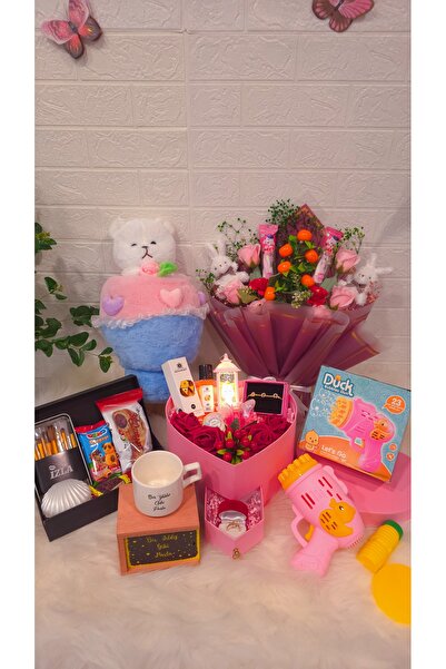 Laydy Collection Dolu Dolu Premium Hediye Kutusu | Kız Arkadaş İçin Lüks Sevg...