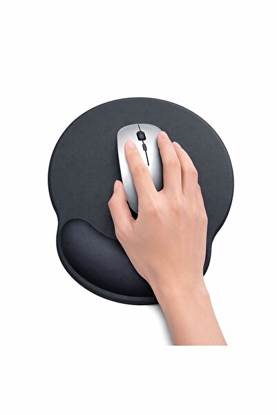 one depot only for quality life لوحة ماوس مريحة باللون الأسود مع دعم للرسغ، ل...