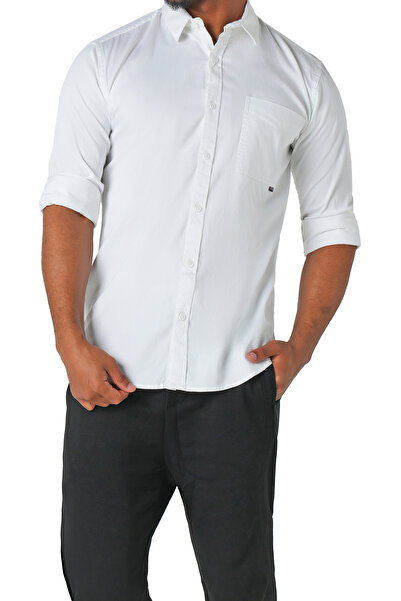 hendam Men's comfortable polo collar shirt with pocket