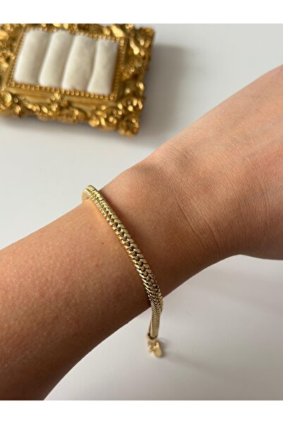 Charmist Steel Double Row Barley Bracelet
