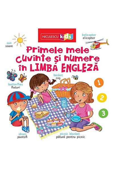 Niculescu Primele mele cuvinte și numere în engleză