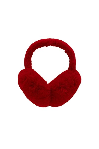 eklips Foldable Plush Red Headphones