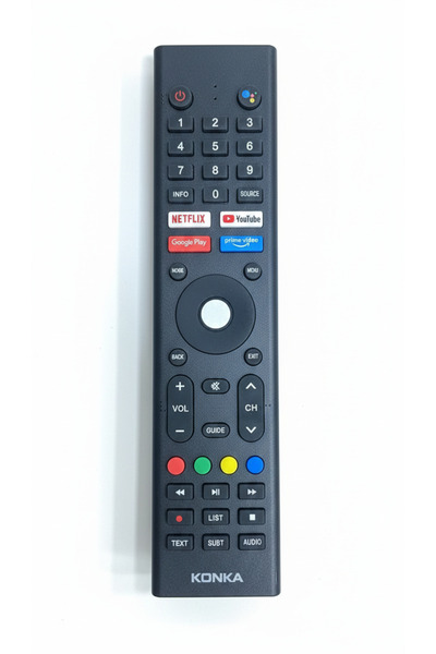 Konka جهاز تحكم عن بعد ذكي للتلفزيون - بديل بتقنية البلوتوث مع نتفليكس وجوجل ...