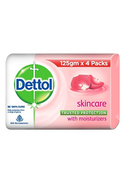 Dettol SKINCARE SOAP 4x115gm