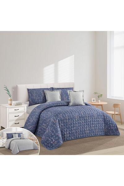 Gececi Summer bedspreads, double-sided, compressed microfiber, double size, 6...