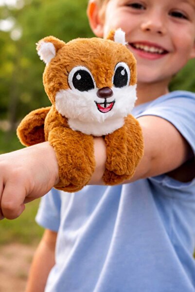 Fidan oyuncak سوار لطيف من القطيفة يمكن تثبيته على الذراع، سوار من القطيفة لل...