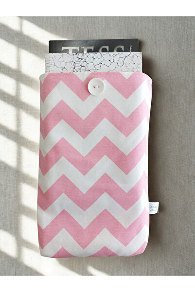 ADUŞKA غلاف كتاب منزلي مبطن مقاوم للماء (بنمط وردي)