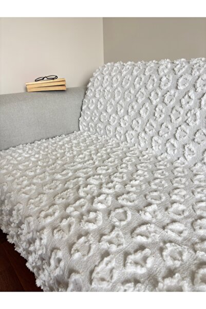 GOLD HOME COLLECTION Ponpon Pamuk Koltuk Çekyat Kanepe Örtüsü Modern Yeni 180...