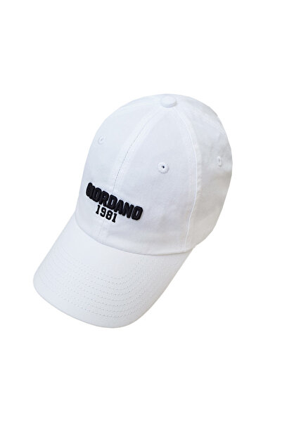 Giordano قبعة بيسبول من قطن التويل مع تطريز ثلاثي الأبعاد