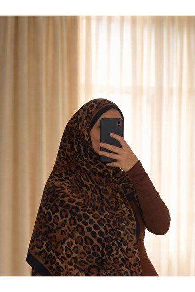 PARLA ATELİER Bursa İpeği Leopar Desen Şal