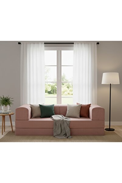 Puftic Nova Modern Kadife Koltuk Kanepe Tamamen Sünger