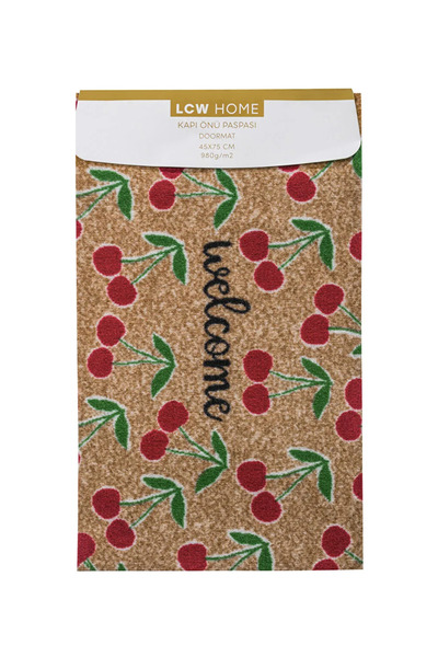 LC Waikiki LCW HOME Karışık Yazı Baskılı Kapı Önü Paspası 45x75 Cm