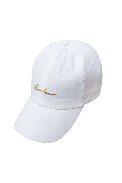 Giordano قبعة بيسبول رجالية من قماش قطني مطرز