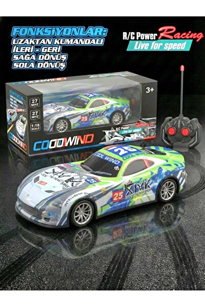 Fidan oyuncak Şarjlı Uzaktan Kumandalı RC Drift Arabası 2.4GHZ