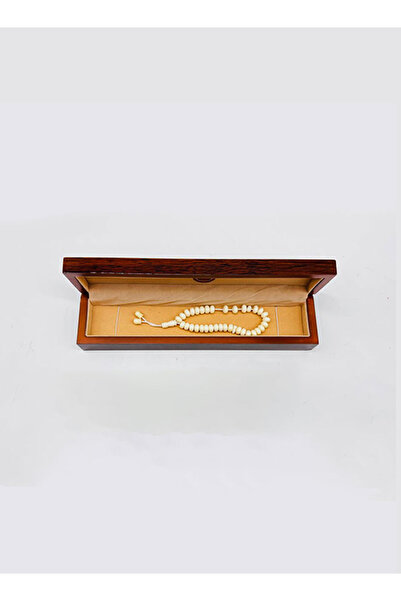 M.A Traders مسبحة صلاة من عظم الجمل الطبيعي، 33 مسبحة، 10 مم، مسبحة إسلامية م...