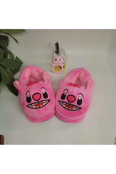 onestophube Stitch Peluş Yumşacık Sıcak Ev İçi Panduf