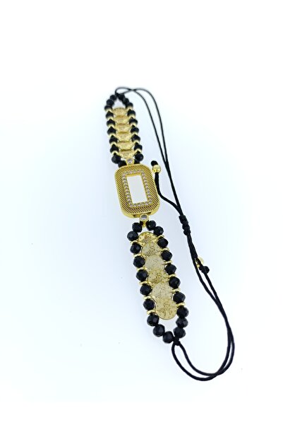 elisitakistory gramaltın takmak için bileklik altın kaplama siyah liralı