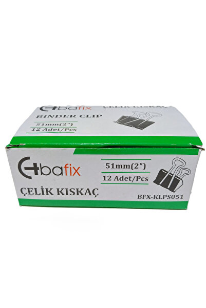 Bafix Cleme (Clipuri) din Oțel 51 MM 12 Bucăți