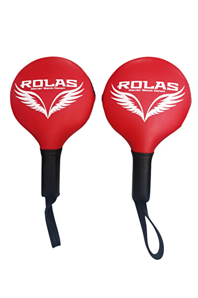 ROLAS Boks Kickboks Muaythai Antrenman Raket Lapa RLS-BR010 Çift