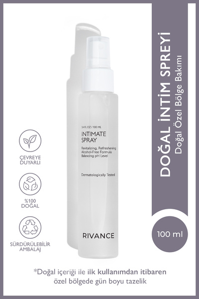 Rivance Durulanmayan LEAVE-ON pH 4.2 Sülfatsız İntim Ferahlık Spreyi 100 ML