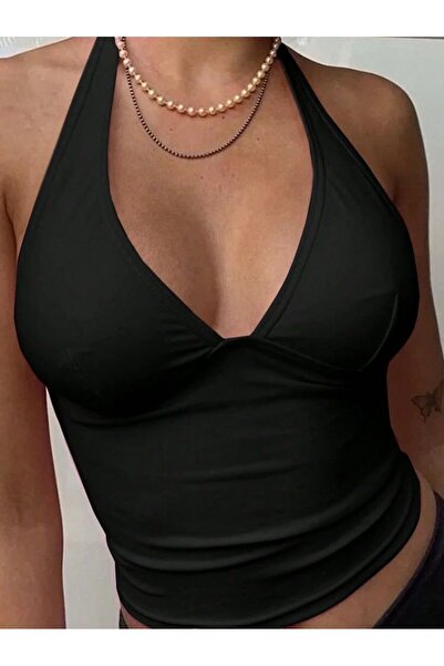 Machetta Γυναικεία μπλούζα με λαιμόκοψη V και δέσιμο στο λαιμό