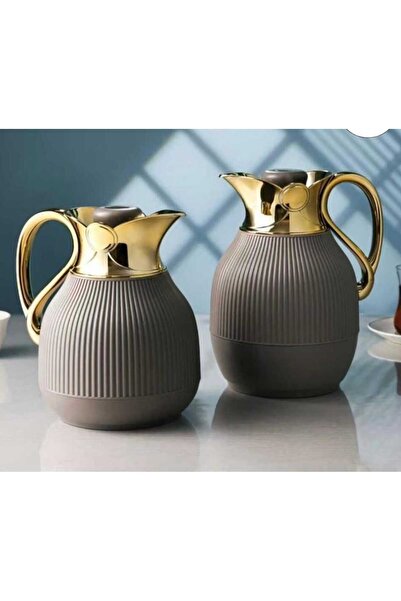 Generic طقم ترامس (دلال) للشاي والقهوة بتصميم عصري يجمع بين اللمسات الكلاسيكي...